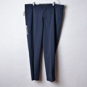 Dockers Signature Go Khaki Straight Fit Performance Stretch 40x30 NWT Navy Blue